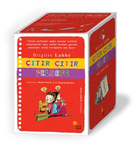 Çıtır Çıtır Felsefe Serisi 25 Kitap Takım, Brigitte Labbe