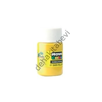 Nova Color Sarı Kumaş Boyası 35 cc Şişe, NC-159