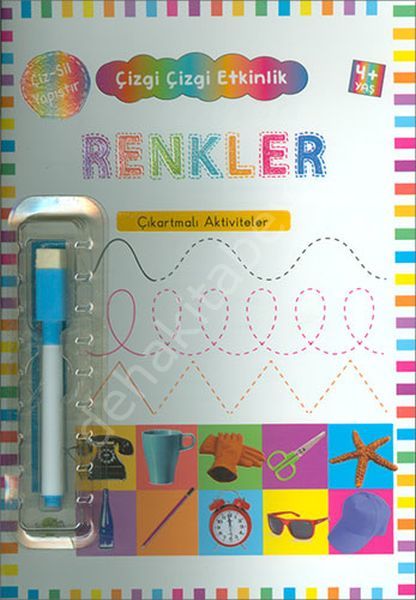 Çizgi Çizgi Etkinlik -Renkler, Kukla Yayınları