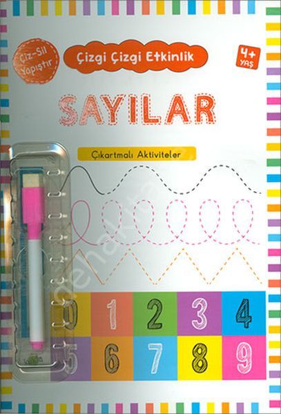 Çizgi Çizgi Etkinlik -Sayılar, Kukla Yayınları