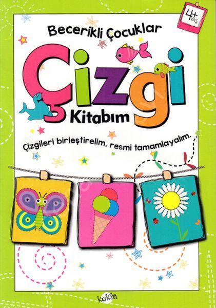 Becerikli Çocuklar 4 Yaş Ve Üstü - Çizgi Kitabım, Kukla Yayınları