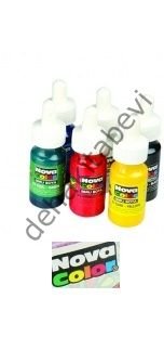 Nova Color Ebru Boyası 6 Renk
