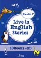 Live in English Stories Grade 7 - 10 Books-, Living English Dict