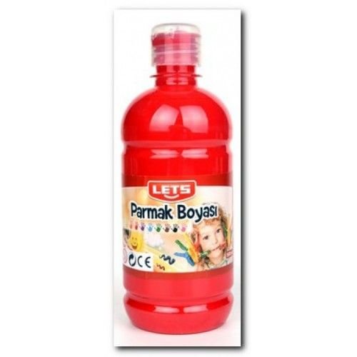 Lets Parmak Boyası (500ml) KIRMIZI