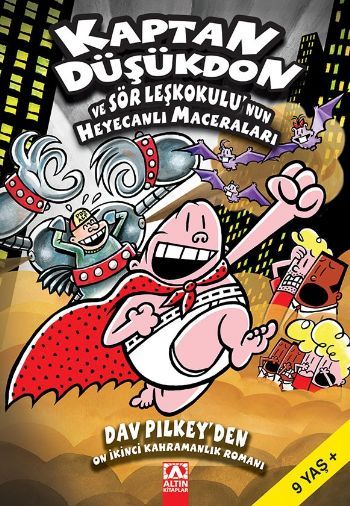 Kaptan Düşükdon 12. Kitap, Dav Pilkey, Altın Kitaplar