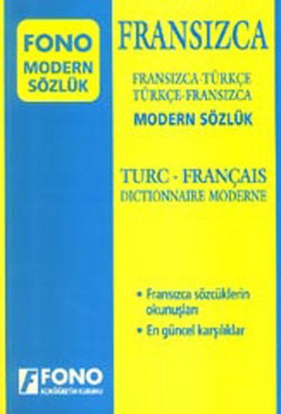 Fono Fransızca Türkçe Türkçe Fransızca Modern Sözlük