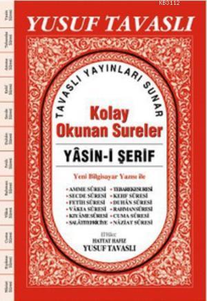 Kolay Okunan Sureler Yasin i Şerif El Boy E18, Tavaslı Yayınları