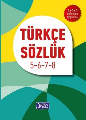 Türkçe Sözlük İlköğretim 5-6-7-8, Parıltı Yayıncılık