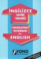 Fono İngilizce Çeviri Tekniği