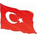 Türk Bayrağı Kumaş 100x150 cm