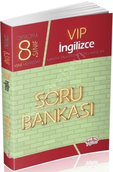8. Sınıf VIP İngilizce Soru Bankası, Editör Yayınevi