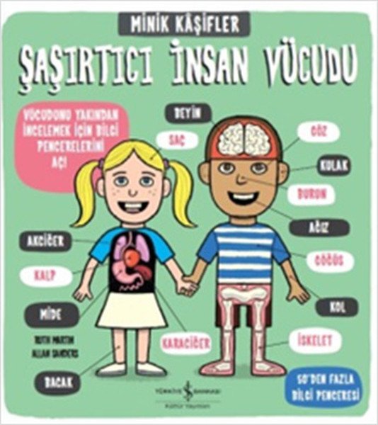 Minik Kaşifler Şaşırtıcı İnsan Vücudu Ciltli, Ruth Martin