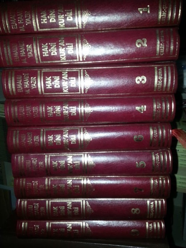 2. el, Hak Dini Kuran Dili Tefsiri, 9 Cilt, Çelik-Şura