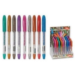 PENSAN GLITTER SİMLİ JEL KALEM gri RENK 1 ADET