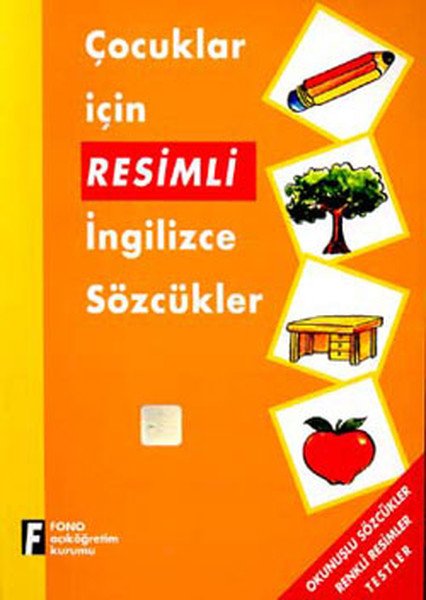 Fono Çocuklar İçin Resimli İngilizce Sözcükler
