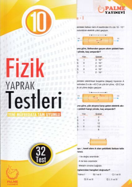 Palme 10. Sınıf Fizik Yaprak Testleri