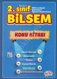 2 Sınıf BİLSEM Hazırlık Konu Kitabı , Editör Yayınevi
