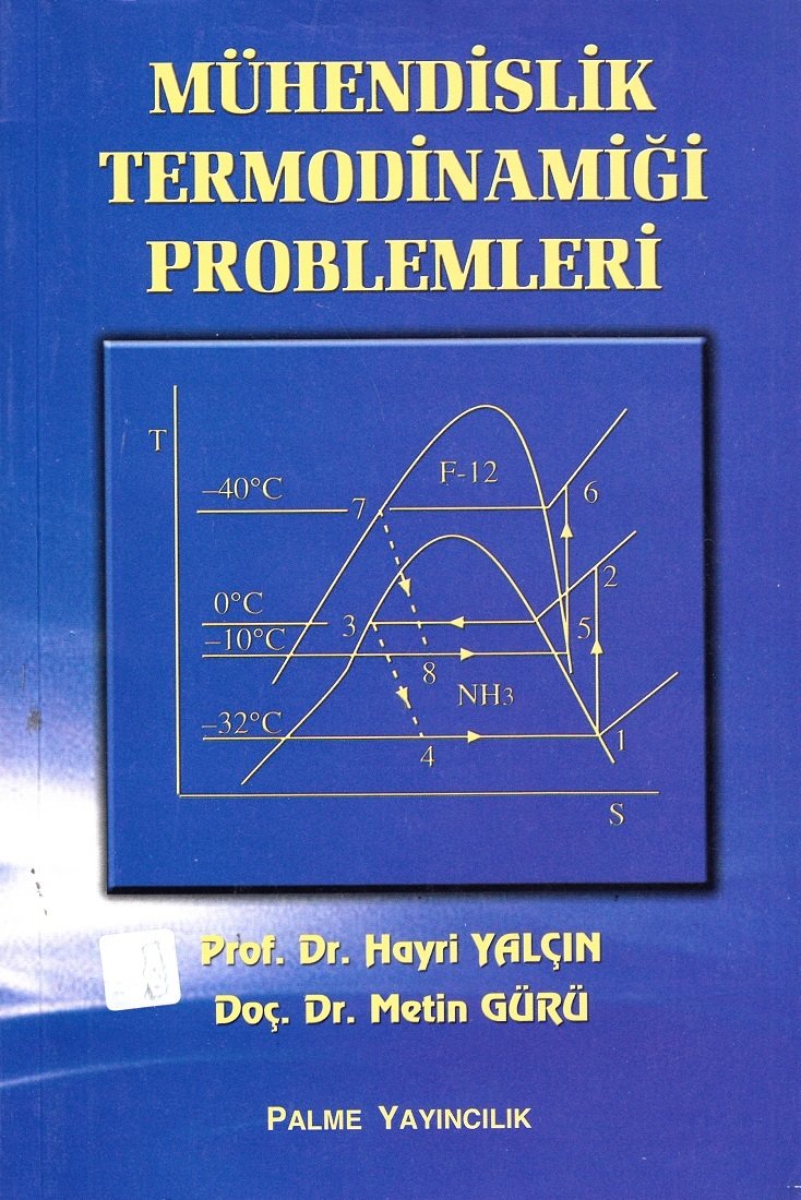 Mühendislik Termodinamiği Pro., H. Yalçın-M.Gürü