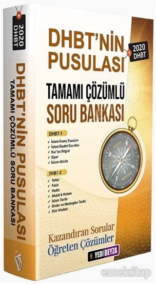 2020 DHBTnin Pusulası Tamamı Çözümlü Soru Bankası