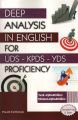 Deep Analysis in English for ÜDS-KPDS-YDS Proficiency - Hikmet Aşkaroğlu;Vedi Aşkaroğlu