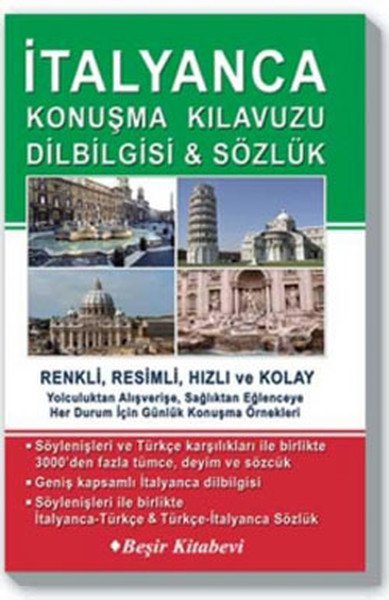 İtalyanca Konuşma Kılavuzu Dilbilgisi Sözlük