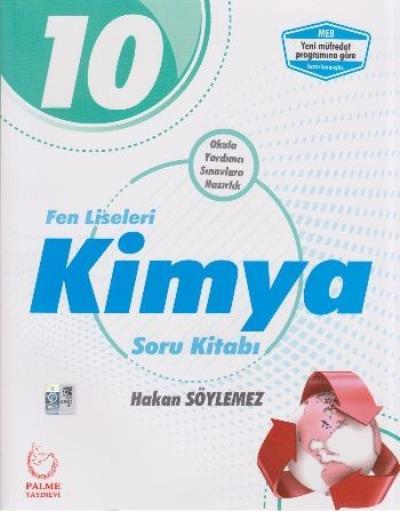 Palme 2019 10. Sınıf Fen Liseleri Kimya Soru Kitabı