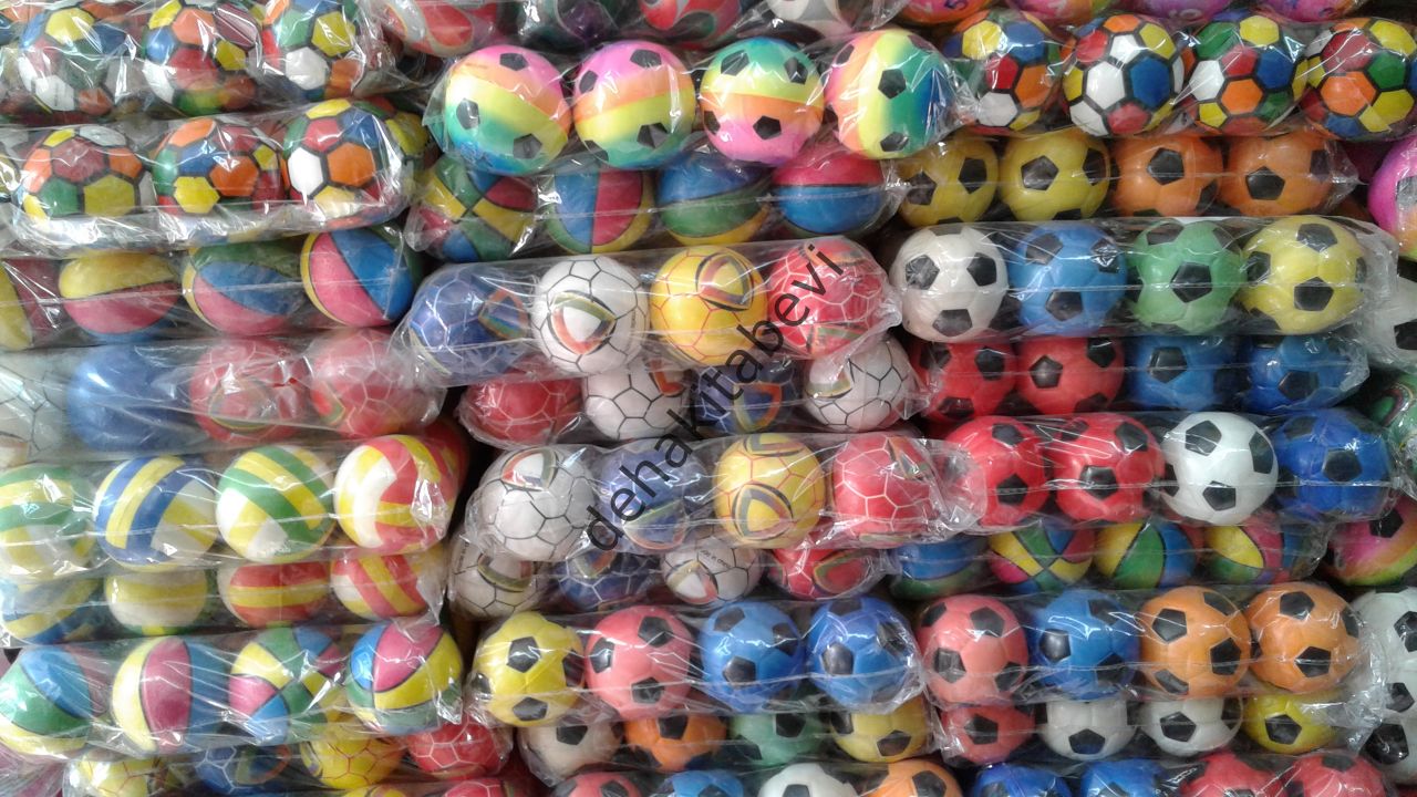Deha Desenli Stres Topu (Smiling Face)  12 Adet