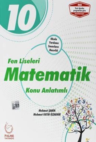 Palme 2019 10. Sınıf Fen Liseleri Matematik Konu Anlatımlı