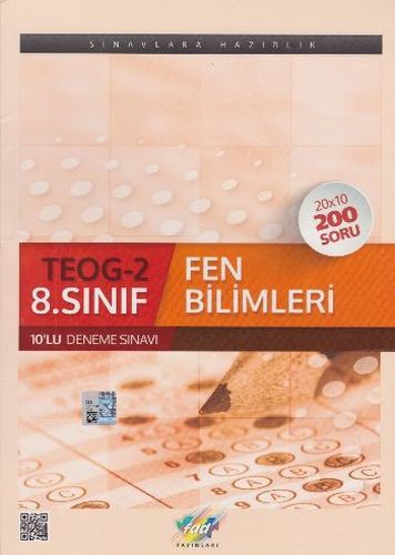 FDD 8. Sınıf TEOG 2 Fen Bilimleri 10'lu Deneme Sınavı