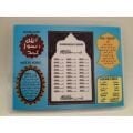 AYETLİ KART Pvc (10 ADET), Mührü Şerif, Nali Şerif