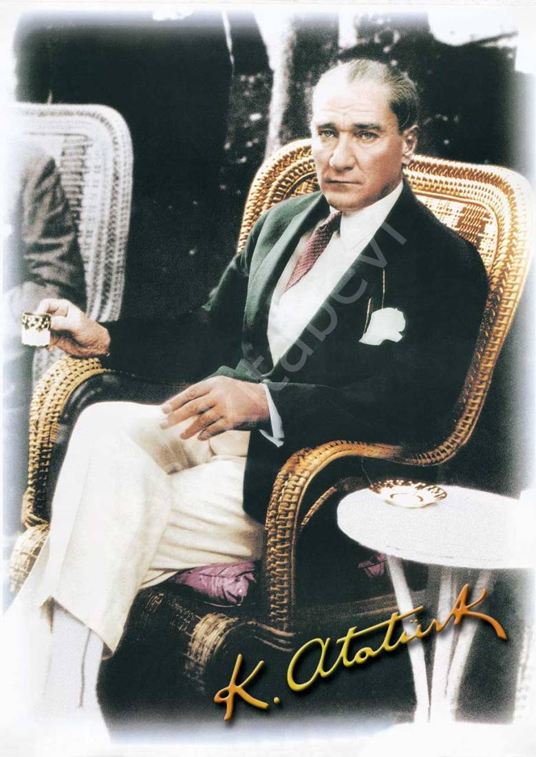 Kahve İçen Atatürk Puzzle 1000 11195, Ks Games