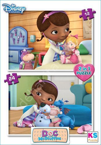 Doc Mcstuffins 2 in 1 Puzzle, Onur Puzzle