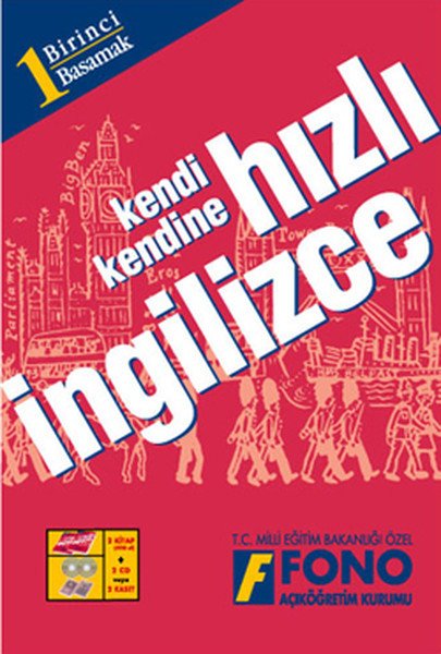 Fono Kendi Kendine Hızlı İngilizce 1. Basamak 3 Kitap3 CD