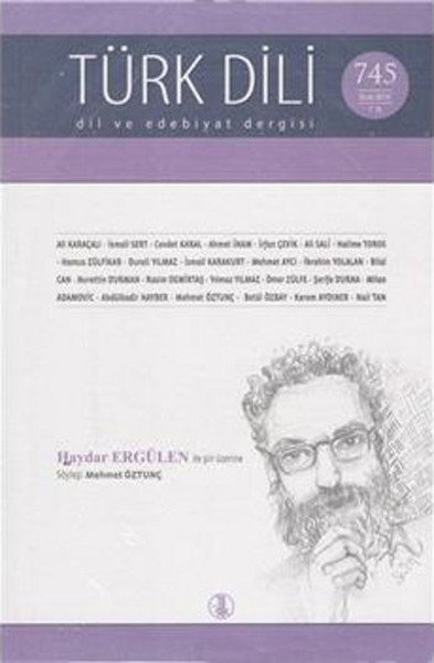 Türk Dili Sayı 745