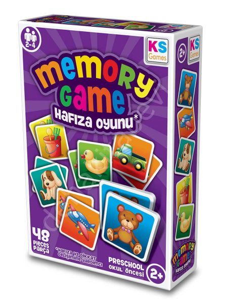 Memory Game Hafıza Oyunu 2-4 Yaş 48 Parça, Onur Puzzle