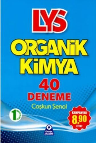 Örnek Akademi LYS Organik Kimya 40 Deneme