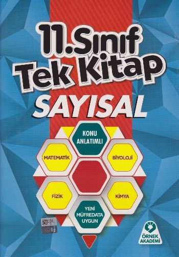 Örnek Akademi 11.Sınıf Sayısal Tek Kitap Konu Anlatım