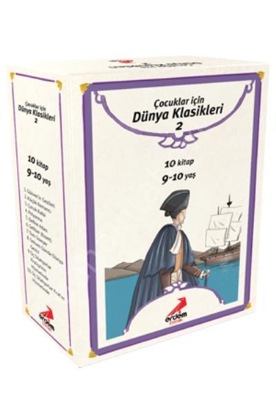 Erdem Çocuklar İçin Dünya Klasikleri - 2 (10 Kitap), Erdem Çocuk
