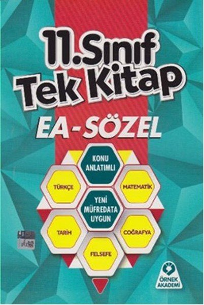 Örnek Akademi 11. Sınıf Tek Kitap Eşit Ağırlık Sözel