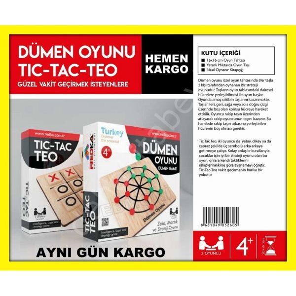 Tic Tac Teo-Dümen Oyunu, Redka Oyuncak