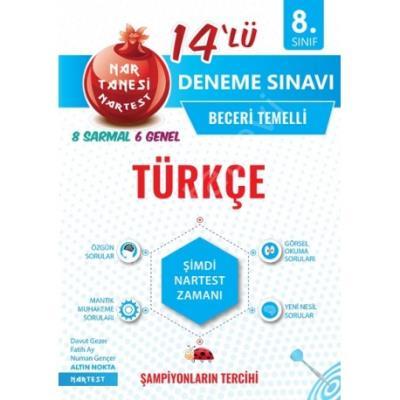 8. Sınıf Türkçe Nar Tanesi 14 lü Deneme Sınavı, Nartest