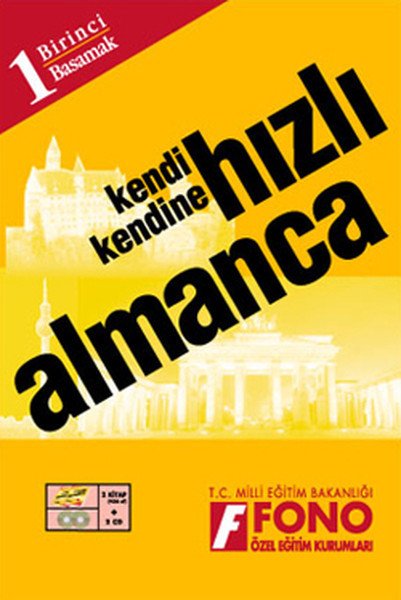 Fono Kendi Kendine Hızlı Almanca 1. Basamak 2 Kitap 4 CD