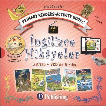 İngilizce Hikayeler Level 2 (5 Kitap+1 VCD)