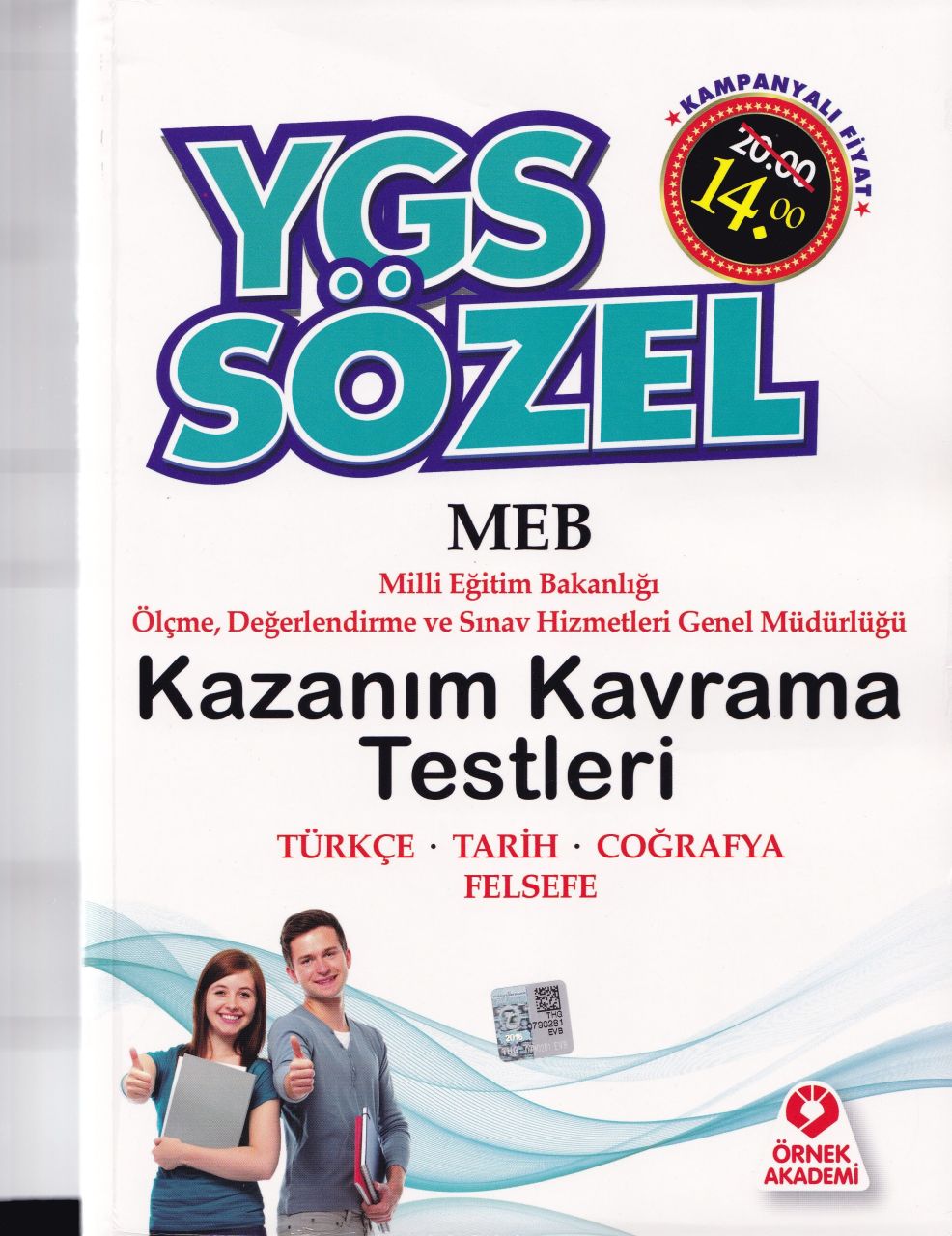 Örnek Akademi YGS Sözel Kazanım Kavrama Testleri