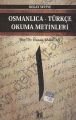 Osmanlıca-Türkçe Okuma Metinleri - Kolay Seviye-1 - Hasan Babacan