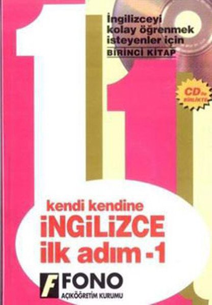 Fono Kendi Kendine İngilizce İlk Adım 1 2 CD'li