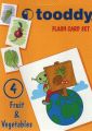 Tooddy Flash Card Set 4 Meyveler ve Sebzeler, Kollektif