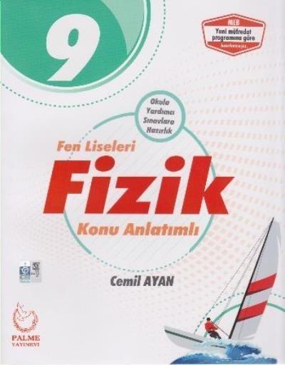 Palme 2019 Palme 9. Sınıf Fen Liseleri Fizik Konu Anlatımlı