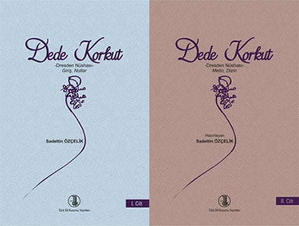 Dede Korkut Dresden Nüshası Giriş Notlar Metin Dizin 2 Kitap Takım