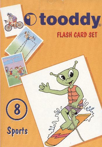 Flash Card Set 8 Sports Sporlar, Tudem Yazı Kurulu